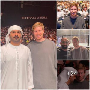 Kevin De Bruyne Takes a Ringside Seat: UFC 294 Event in Abu Dhabi Captivates the Football Star!