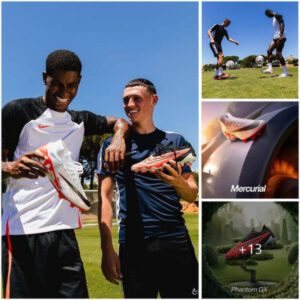 Dynamic Duo: Phil Foden and Marcus Rashford Illuminate as Nike's Exclusive Collection Brand Ambassadors