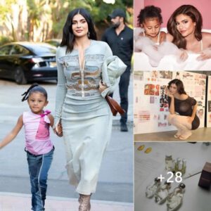 Kylie Jenner Holds Hands With 6-Year-Old Daughter Stormi Attending Girl-Inspired Perfume Launch