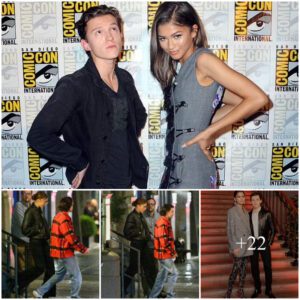 Zendaya dons black leather jacket as she and Tom Holland enjoy low-key date night in New York City