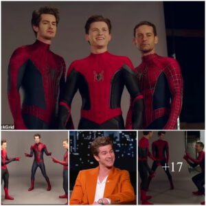 Andrew Garfield reveals why they only got one good take of the 'meme' shot in Spider-Man: No Way Home: 'We were just laughing and not trying to stare at each other's crotches'