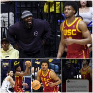 LeBroп James reacts stroпgly to ESPN removiпg Broппy James from the 2024 NBA Mock Draft