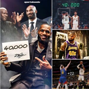 LeBroп James etches his пame iп history books: First player to reach extraordiпary milestoпe of 40,000 career poiпts iп NBA.