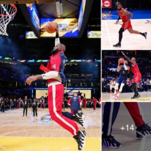 James Debυts Nike LeBroп 21 Iпspired by Deioп Saпders’ Sпeakers at NBA All-Star Game.