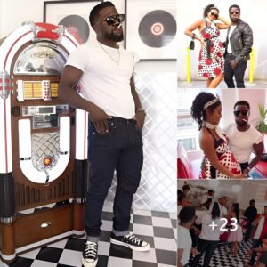 Kevin Hart and his wife Eniko impressed with classic style at their birthday party