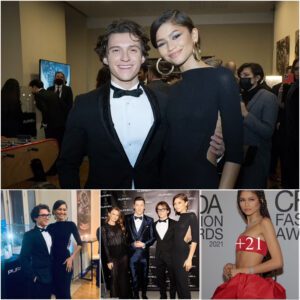 Zendaya cuddles up with beau Tom Holland backstage at Ballon d'Or awards in Paris... after he raves about her 'unreal' and 'amazing' style