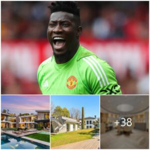 Within Andre Onana’s £6.5m mansion lies a lavish abode crafted by the Man Utd star on a sprawling 1,300 square meter plot of land. Boasting 8 bedrooms, a pool, BBQ area, and more, this residence reflects opulence and style.