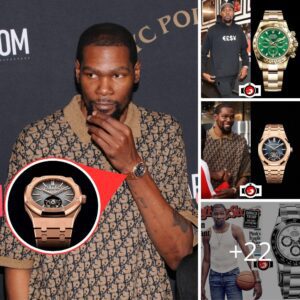 Kevin Durant's Lavish $4 Million Watch Collection: A Peek into the NBA Star's Timepiece Passion