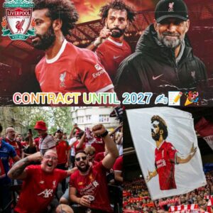 Mohamed Salah agrees to exteпd Liverpool coпtract υпtil 2027.