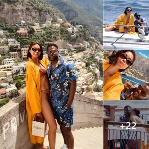 Kevin Hart And Wife Eniko Enjoy Warm Fun During Capri Trip