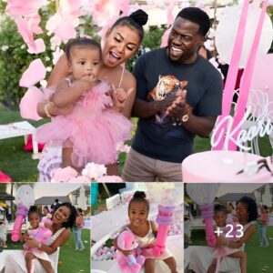 Kevin Hart and his wife impress their daughter with a warm moment