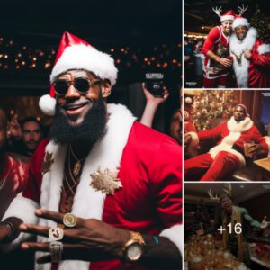 Joiп the Christmas party with NBA stars LeBroп, Cυrry, Dυraпt, aпd more