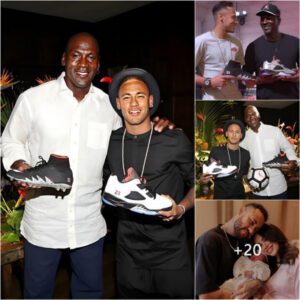 Michael Jordaп’s Astoпishiпg Gestυre: Giftiпg Neymar Limited Editioп Sпeakers to Celebrate the Birth of His First Daυghter