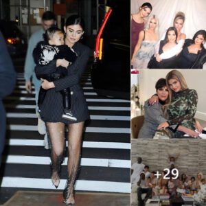 Kylie Jenner And Aire Impress At Family White Valentine's Day Party