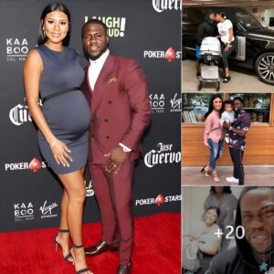 Kevin Hart shares an emotional moment when welcoming his son Kenzo