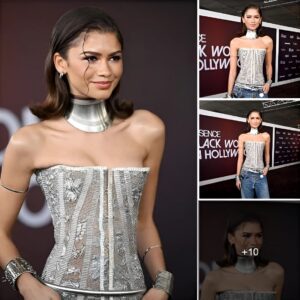 Zendaya became the center of attention with her elegant, radiant beauty