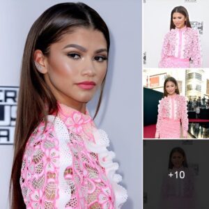 Zendaya shows off her elegant and luxurious beauty in pink outfit