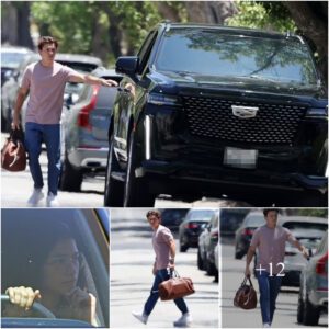 Zendaya chills in the driver's seat as boyfriend Tom Holland loads up the couple's SUV with luggage following romantic Fourth Of July getaway to Santa Barbara