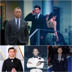 'I'd love to be James Bond': Tom Holland sets his sights on 007 and says 'I look pretty good in a suit!'