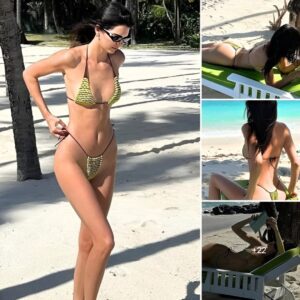 Kendall Jenner Throws it Back to Barbados in Stunning Bikini Pic