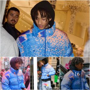 Jaden grins indulging in retail therapy in NYC during Will scandal