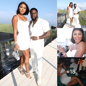 Kevin Hart and Eniko Hart made netizens admire them with a series of sweet photos at the White Party