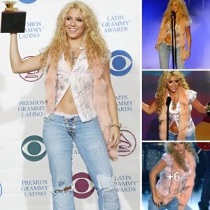 Shakira appeared radiant and impressive at the 23rd Latin Grammy Awards.