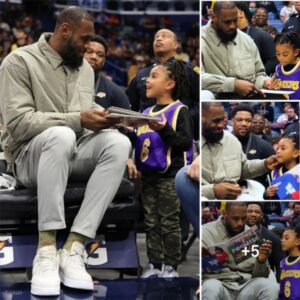 NBA Superstar LeBron James Brightens a Young Fan's Day with a Personalized Autograph and Warm Wishes on Social Media