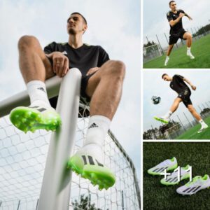 GOLDEN BOY: Arsenal star Jakub Kiwior shows off his super cool Crazyfast X boots as he becomes Adidas’ new brand ambassador