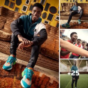 YOUNG TALENT: Arsenal star Bukayo Saka stars in New Balance’s ‘Little Chilli’