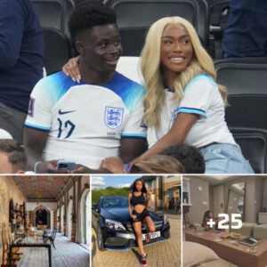 Embarking on a Journey Through Bukayo Saka’s Lavish Mansion in the Affluent Enclave