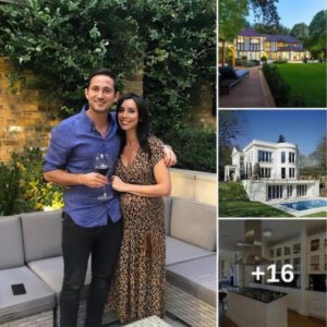 Join fans and palm fans to visit and admire the amazingly luxurious 10 million pound monochromatic villa Lampard Frank bought for his wife.