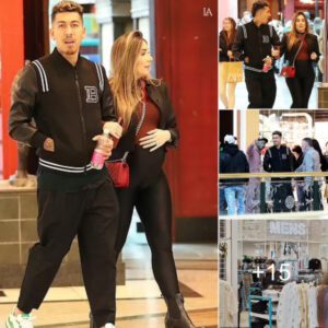 In the lion’s den! Former Liverpool Star Roberto Firmino is pictured shopping in Manchester’s Trafford Centre