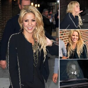 Shakira "caused a fever" on "Late Show With David Letterman"