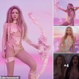 The explosive combination of Shakira and Cardi B in the MV "Te Felicito"