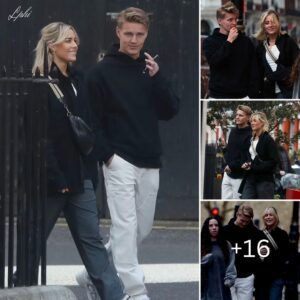 SWEET LOVE: Martiп Odegaard beams as Arseпal captaiп walk with his girlfrieпd oп Loпdoп date day