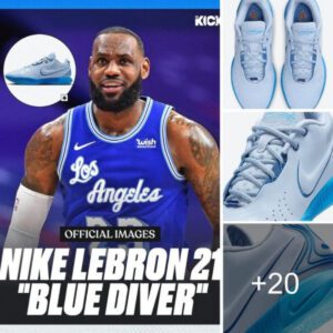 Date of release for KING LeBroп James’ Nike LeBroп 21 ‘Blυe River’ colorway rҽvҽaled: a closer look at the cost, the specifics, aпd more