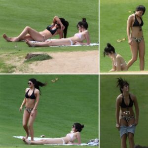 Kendall Jenner "burns" Hawaii with hot bikini photos