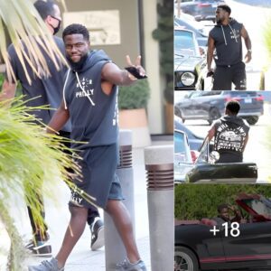 Kevin Hart was spotted wearing the hoodie again from 2015