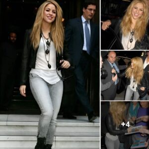 Shakira's appearance in London makes fans "crazy"