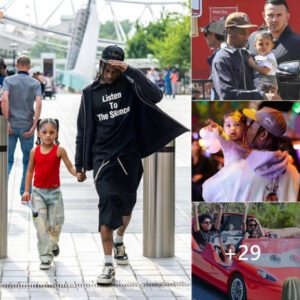 Travis Scott and Stormi enjoyed a fun Father's Day in London, Kylie Jenner was absent