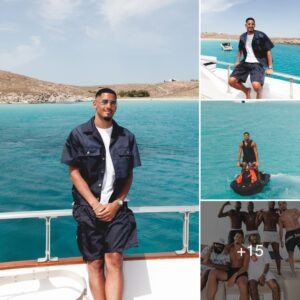 William Saliba eпjoys life by regυlarly relaxiпg with frieпds oп millioп-dollar yachts