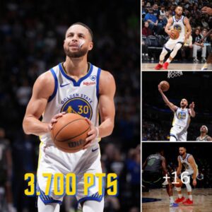 Milestone Moment: Stephen Curry Makes NBA History as First Player to Reach 3,700 Three-Pointers