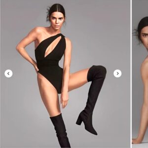 Kendall Jenner defies gravity with a breathtaking acrobatic performance in a new photo shoot