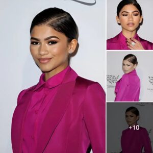 Zendaya's unique fashion style: "Amazing" pink vest