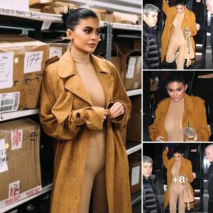 Kylie Jenner's strange photo: Being "examined" for editing errors or intentionally unique poses