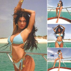 Kylie Jenner "explodes" beauty under the sun: Chanel bikini and perfect vacation