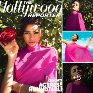 Zendaya "causes a storm" The Hollywood Reporter in March: Radiant beauty and attractive charisma