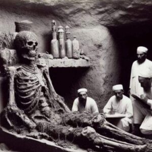 Unveiling the Mysteries: Mummies of Giant Pharaohs Unearthed in 1920s Egypt by Howard Carter.