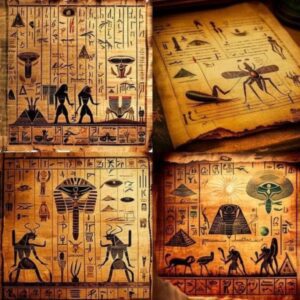 "Unveiling Alien Intelligence through Egyptian Hieroglyphic Secrets Discovered at the Pyramids of Egypt"